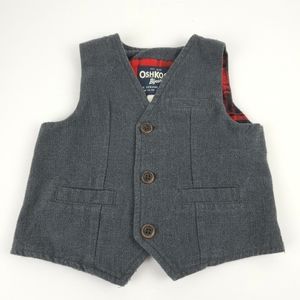 NWOT Osh Gosh B'Gosh Grey Vest